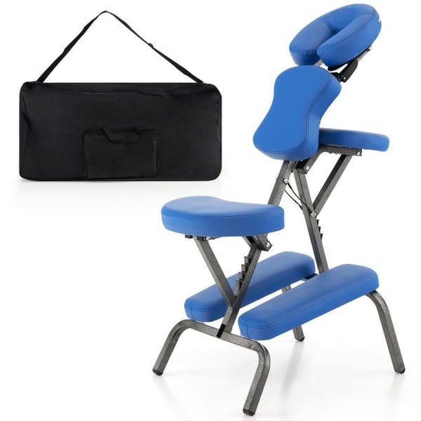 Massagestol, 48x75x110-120 cm, Sort , Star