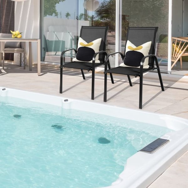Terrasse Udendørs Spisestol, 72×56×90 cm, Sort , Star