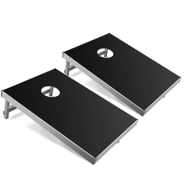 Majs hålspel set, 90x60x28 cm, Svart , Star