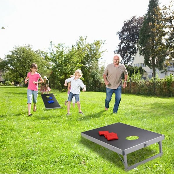 Majs hålspel set, 90x60x28 cm, Svart , Star