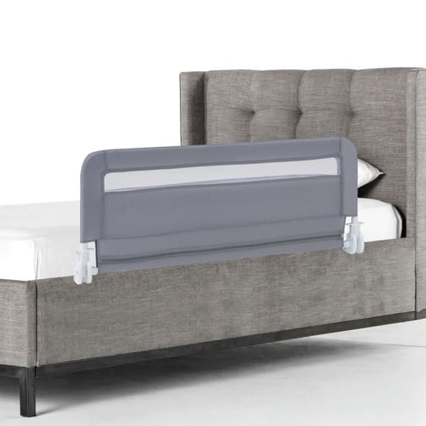 Sengerepos, 100x41x42 cm, gråhvid , Star