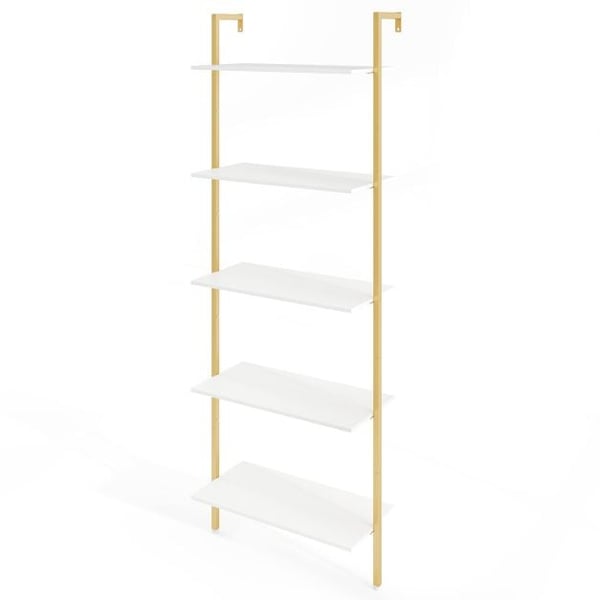 Stigereol, 64x30x178 cm, Hvid og Guld , Star
