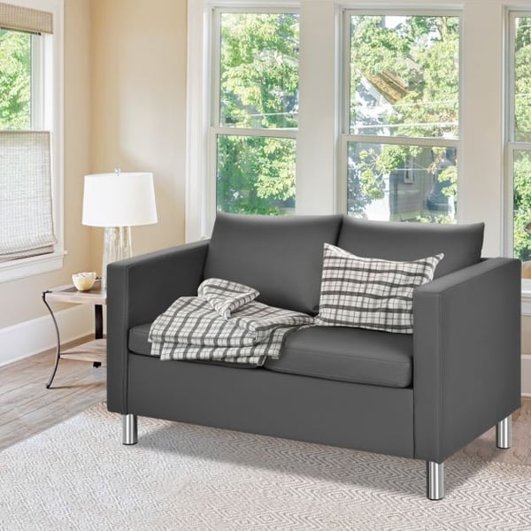 2-personers sofa, 120x60x62 cm, Grå , Star