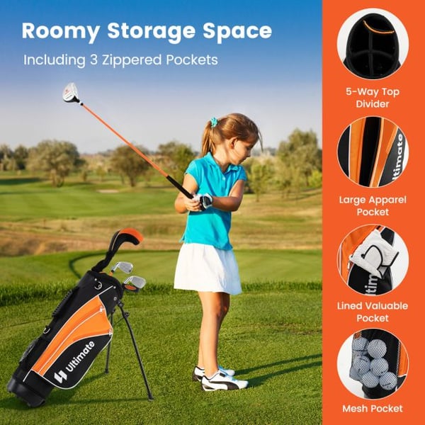 Golfmailasarja, 61x49x72 cm, Scmen/Oranssi , Star