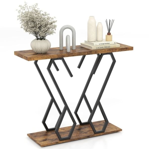 Konsolbord, 100x30x79 cm, Hvid , Star