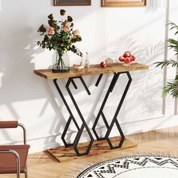 Konsolbord, 100x30x79 cm, Hvid , Star