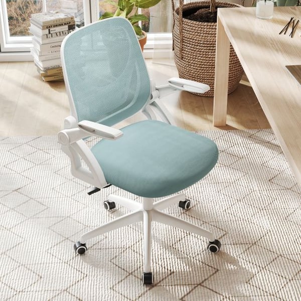 Kontorstol, 63x63x92-100 cm, Sort, Grå, Hvid, Blå, Pcmk , Star