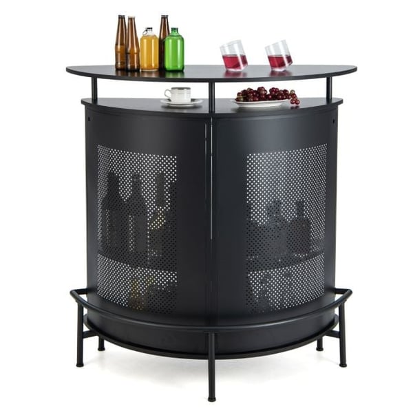 Spiritusbarbord, 43,5"x19"x44,5", Sort , Star