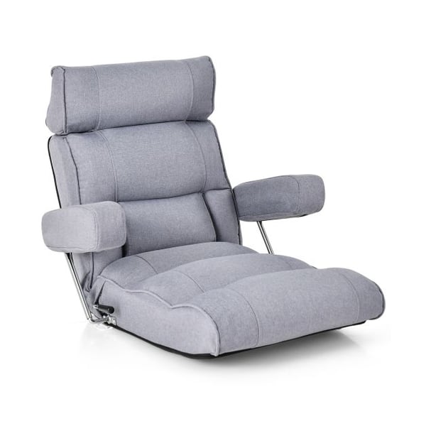 Foldbar Sofa Stol, 80x72x75 cm, Grå , Star