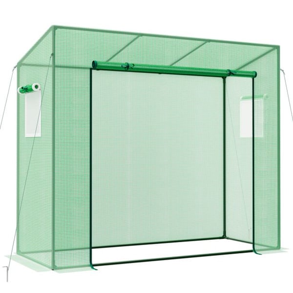 Drivhus, 5×2×4 cmm, Grøn - materiale: PE, PE-belagt metal , Star