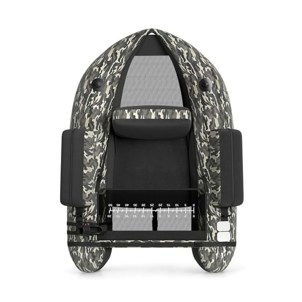 Oppustelig fiske flyder, 135x110x54 cm, camouflage , Star
