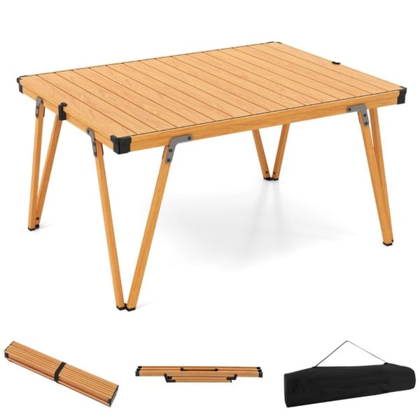 Campingbord, 93x70x48 cm, Brun , Star