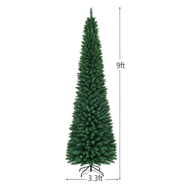 Julgran, 3,3x9 ft, Grön - Material: pvc + järn , Star