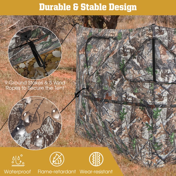 Jagtmarkstelt, 58x57, Camouflage , Star