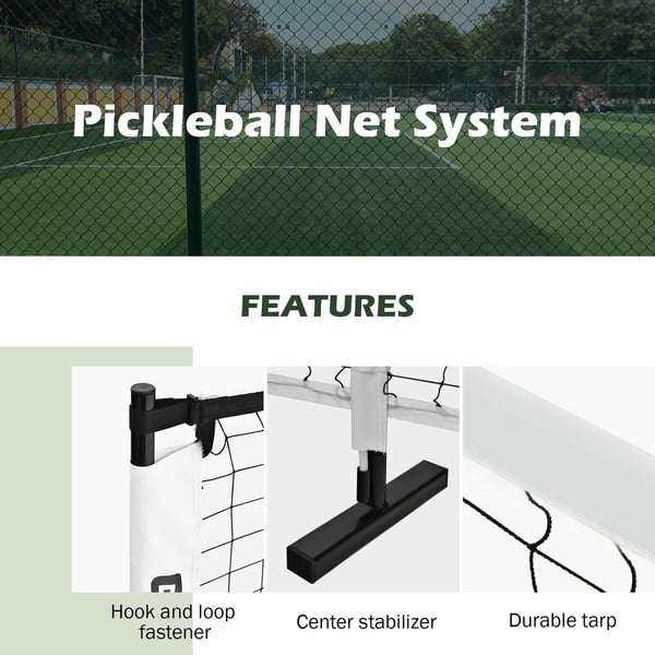 Pickleball Net Set, 22'x71×91 cm , Star