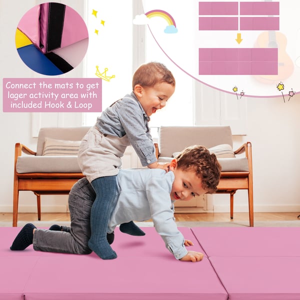 Gymmatta, 6x2x2 ft, Svart , Star