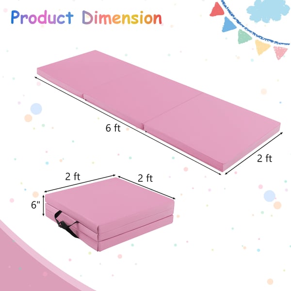 Gymmatta, 6x2x2 ft, Svart , Star