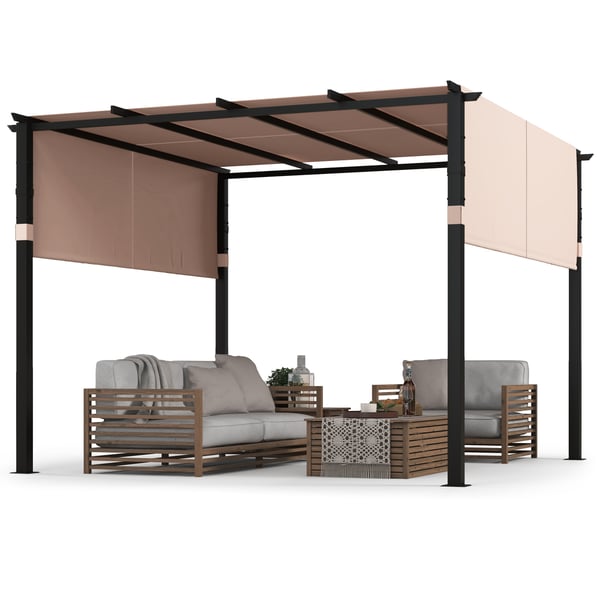 Pergola, 3x3 M, Beige/Grå , Star