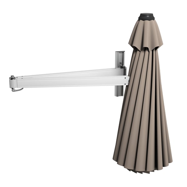 Solparasoll, 244×183 cm, Beige , Star