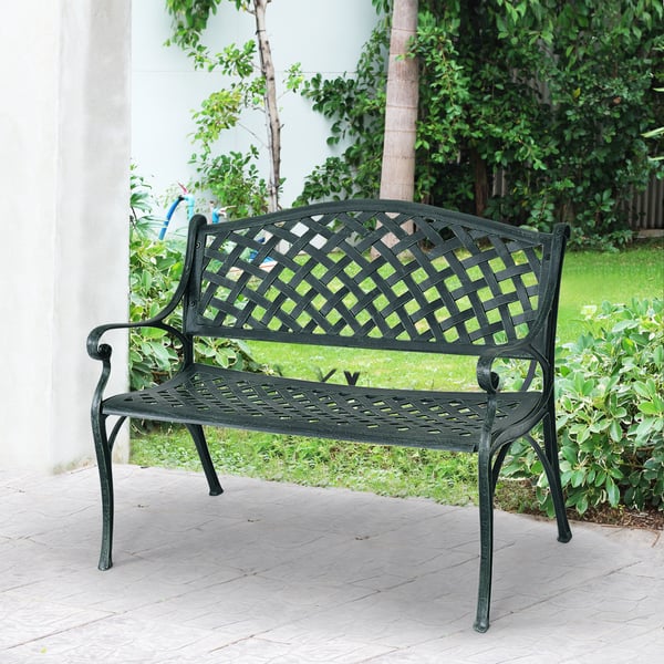 Ulkoilmaistuinpenkki, 102×62×83 cm, Antiikki , Star