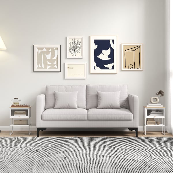 Natbord, 41×32×56 cm, Hvid , Star
