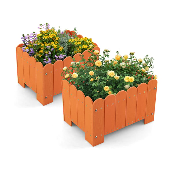 Plantekasse, 46×32×30 cm, Orange , Star