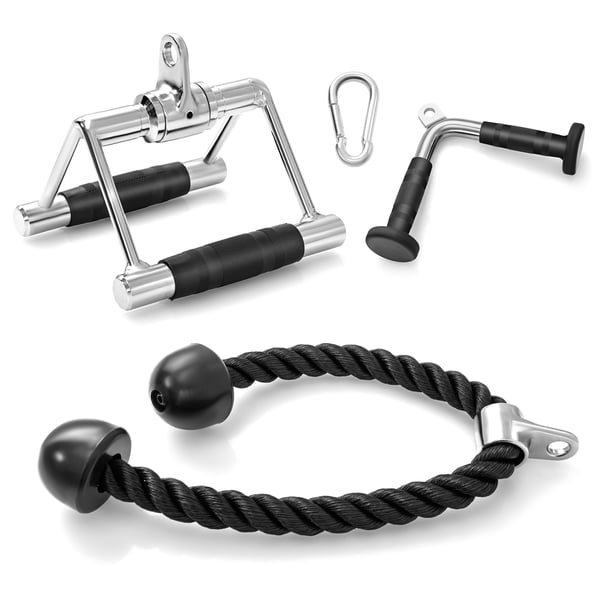 Kabelmaskinstillbehörssats, svart och silver , Star