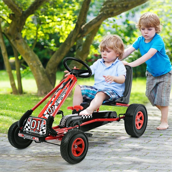 Pedaldrevet cykel, 105x59x62 cm, rød , Star