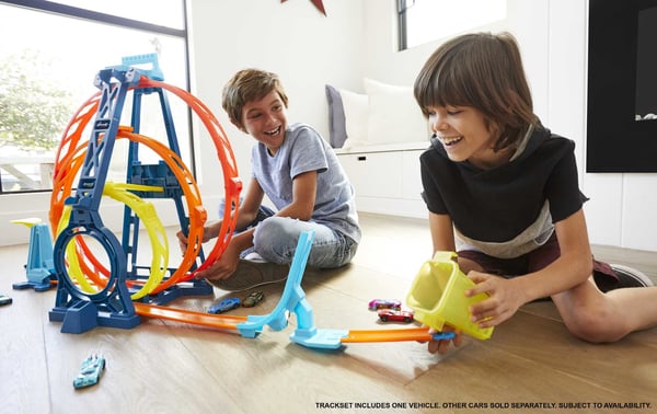 Hot Wheels Track Builder Unlimited Triple Loop Kit