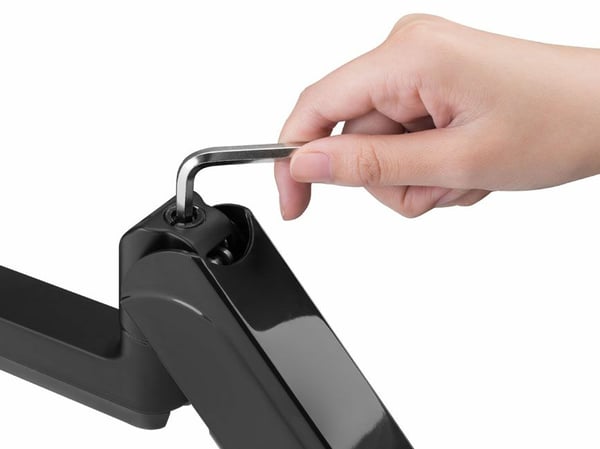 Equip 650132 skærmbeslag og -stativer 81,3 cm (32") Skrivebord Sort