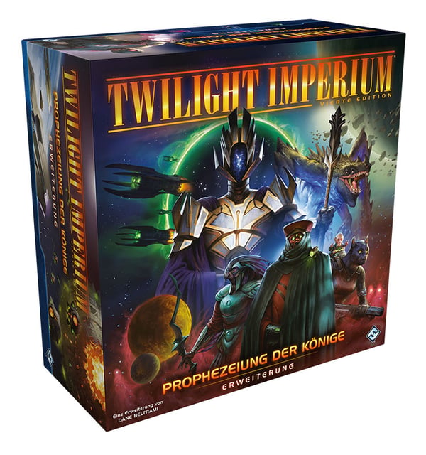 Asmodee Twilight Imperium 4te Ed. Prophezeiung der 240 min Lautapelin lisäosa Strategia