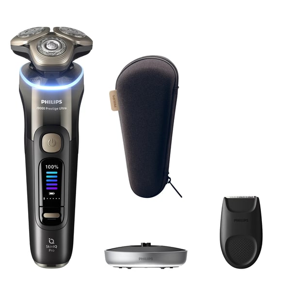 Philips Series i9000 Prestige Ultra i9000 Prestige Ultra XP9405/11 Elektrisk shaver våd og tør barbering med SkinIQ Pro