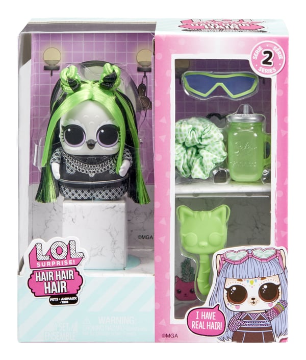 L.O.L. Surprise! Hair Hair Hair Pets Asst in PDQ