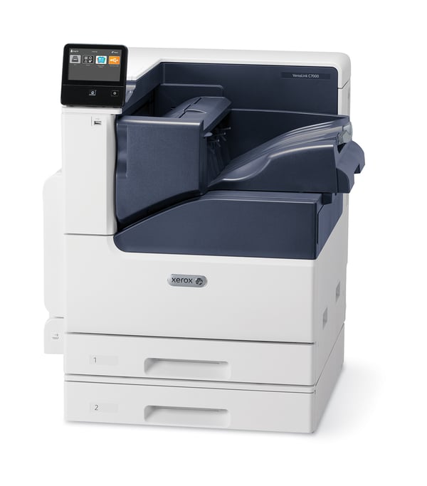 Xerox VersaLink C7000 A3-skrivare 35/35 sid/min dubbels. Adobe PS3 PCL5e/6 2 magasin totalt 620 ark