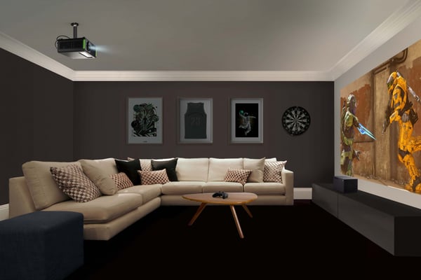Viewsonic X1-4K dataprojekter Standard-kast projektor LED UHD 4K (3840x2160) 3D Sort