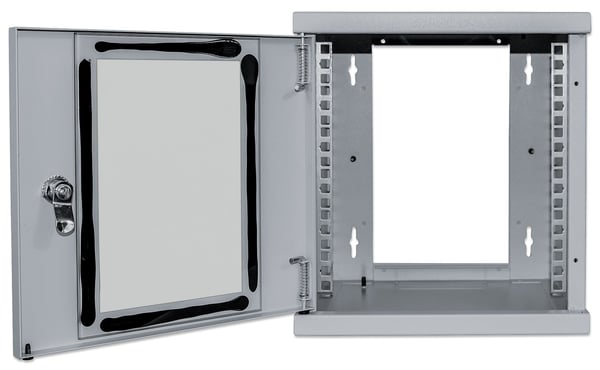 Intellinet 711708 rack 6U Väggmonterad rack Grå