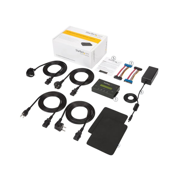 StarTech.com 2,5 / 3,5 SATA / SSD Hårddisk Duplicator / Eraser - Hårddisk Kopieringsstation med 14