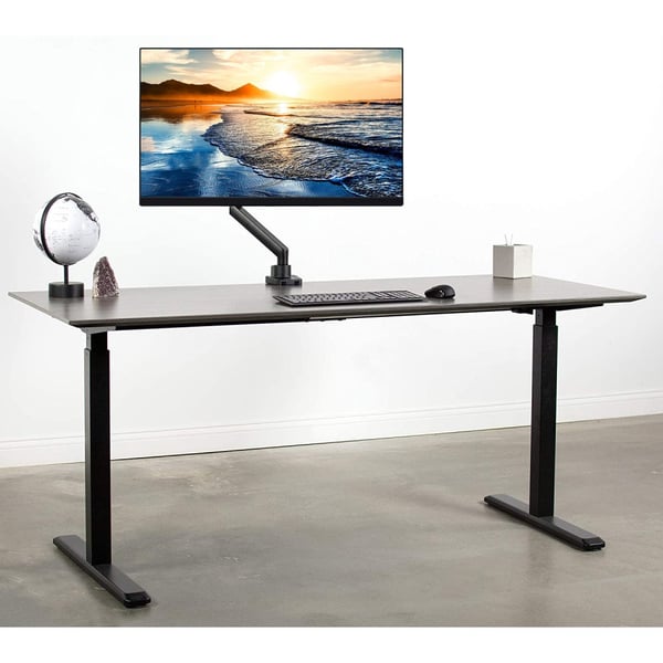 Techly ICA-LCD 3712 skærmbeslag og -stativer 81,3 cm (32") Skrivebord Grå