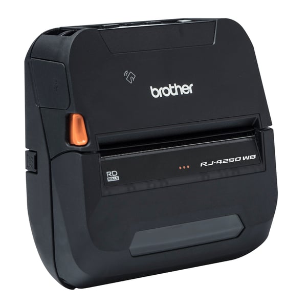 Brother RJ-4250WB etikettitulostin 203 x 203 DPI 127 mm/s Langallinen & langaton Wi-Fi Bluetooth