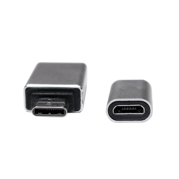 LogiLink AU0040 kabel kønsskifter USB 3.1 C USB 3.0 A, Micro USB 2.0 Aluminium