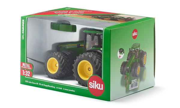 FARMER John Deere 8R 410 paripyörillä