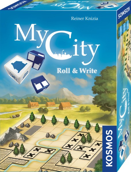 Kosmos My City Roll & Write 30 min Lautapeli