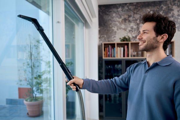 Hoover HS530 011 Stående vakuum Vekselstrøm Tør&våd Vand Poseløs 0,8 L 400 W Sort