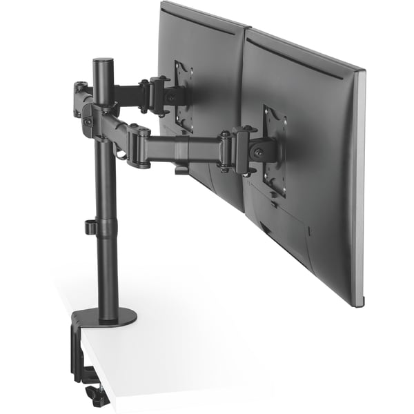 InLine 23104C skærmbeslag og -stativer 33 cm (13") Skrivebord Sort