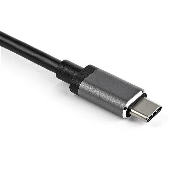 StarTech.com CDP2HDMDP USB grafisk adapter 3840 x 2160 pixel Sort, Grå