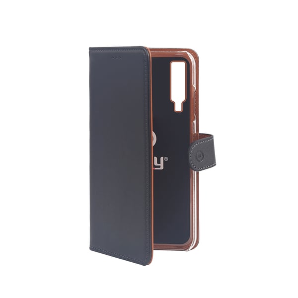 Celly WALLY795 mobiltelefonfodral 15,2 cm (6") Plånbok Svart, Brun