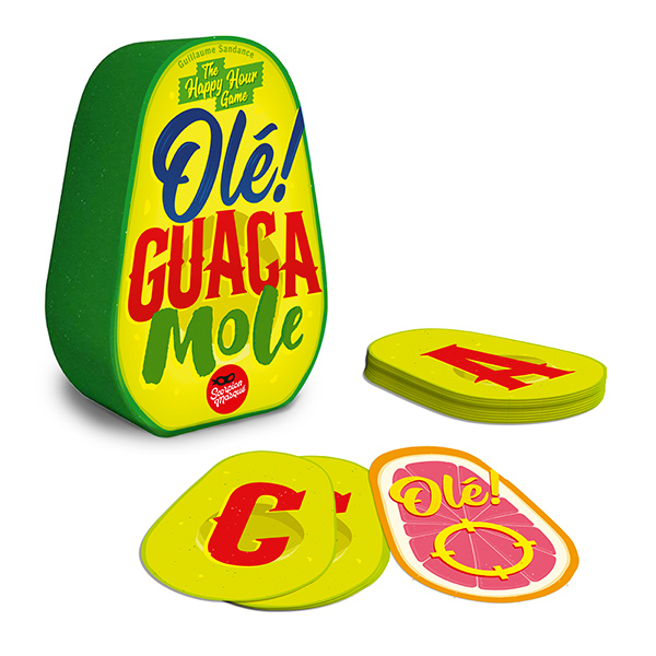 Asmodee Olè! Guacamole Partyspel med kort