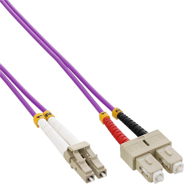 InLine 88642P InfiniBand og fiberoptisk kabel 2 m Lilla InLine 88642P InfiniBand og fiberoptisk kabel 2 m Lilla
