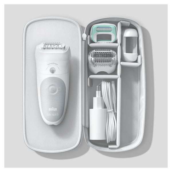 Braun Silk-épil 5 81728163 epilatorer 0 pincetter Vit