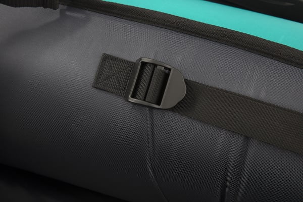 Bestway 65118 sports-kajak 1 person(er) Sort, Turkis Nylon, Polyvinylchlorid (PVC) Oppustelig kajak